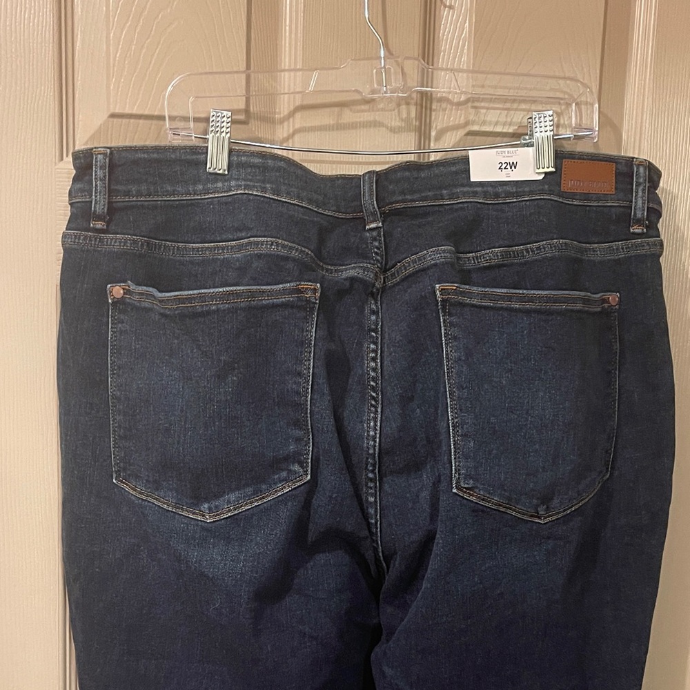 NWT Judy Blue Dark Wash High Waist Skinny Jeans - Picture 6 of 6